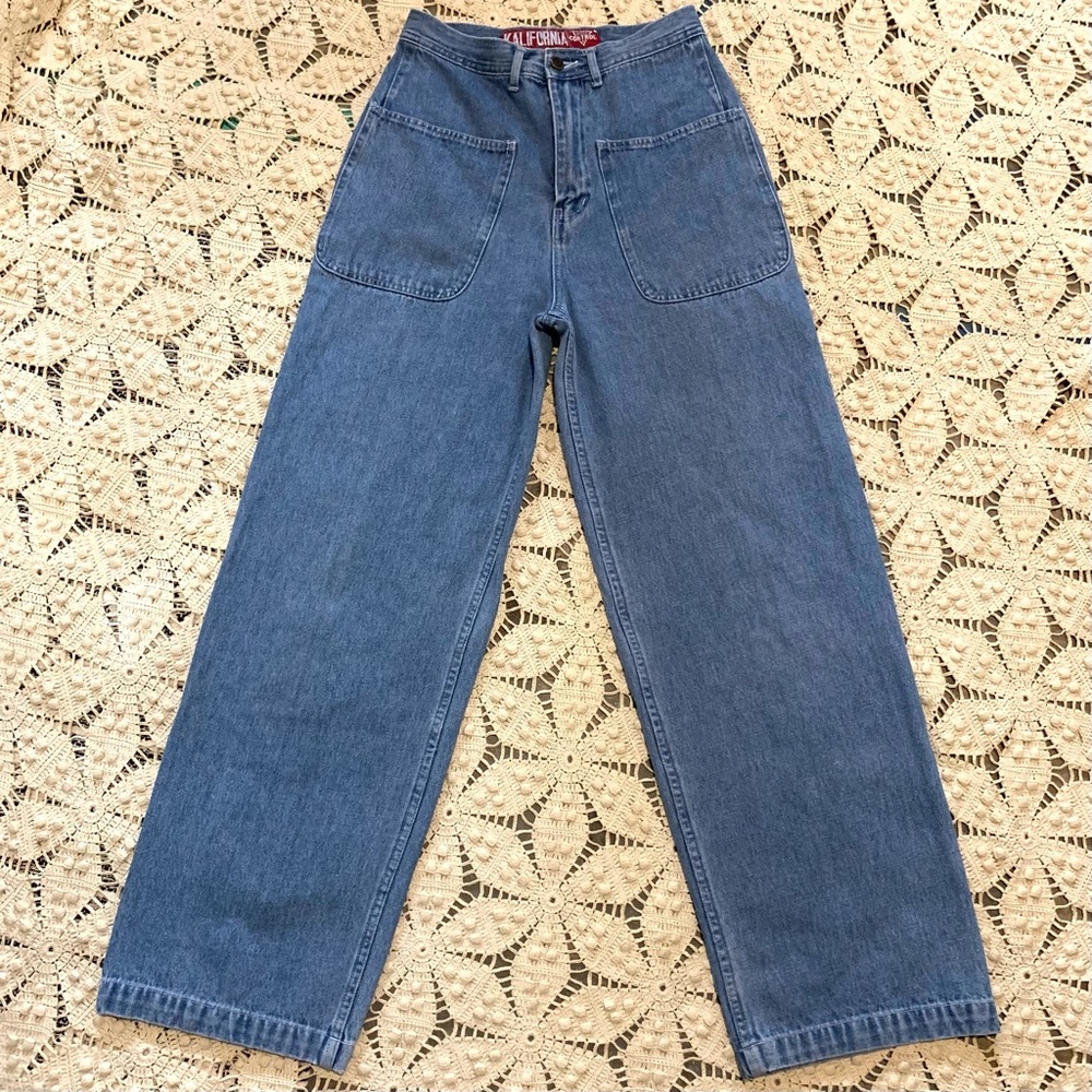 Vintage Y2k jeans Kalifornia Speed Control wide leg, high rise/drop crotch style